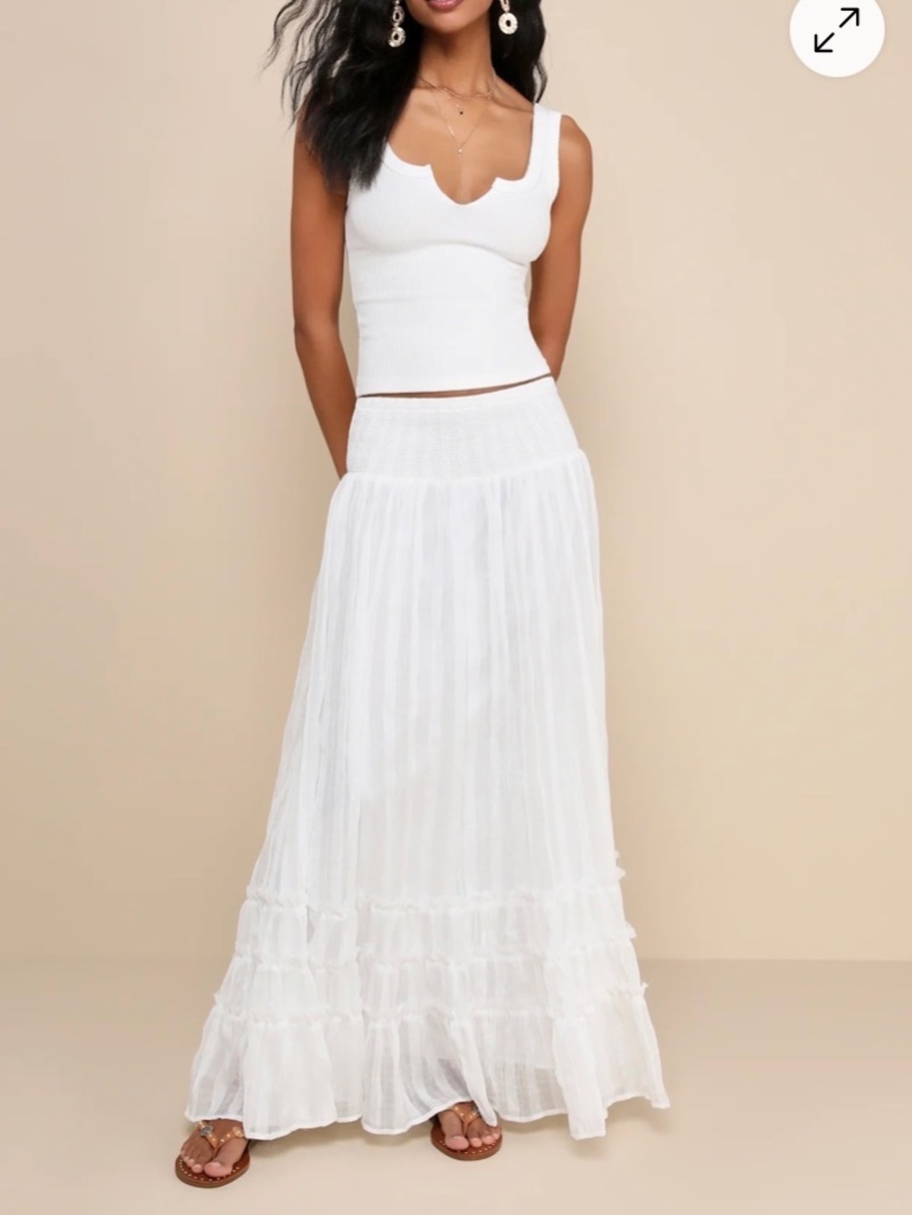 White Skirt